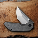 Civivi Thug 2 Liner Folding Knife 2.75" Nitro-V Steel Blade Green Micarta Handle