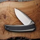 Civivi Teraxe Folding Knife 3.5" Nitro V Steel Blade Stainless/G10 Inlay Handle