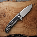 Civivi Teraxe Folding Knife 3.5" Nitro V Steel Blade Stainless/G10 Inlay Handle