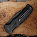 Civivi Cogent Folding Knife 3.5" 14C28N Sandvik Steel Blade Black G10 Handle