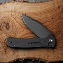 Civivi Cogent Folding Knife 3.5" 14C28N Sandvik Steel Blade Black G10 Handle