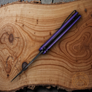 Civivi Cogent Folding Knife 3.5" 14C28N Sandvik Steel Blade Purple G10 Handle