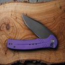 Civivi Cogent Folding Knife 3.5" 14C28N Sandvik Steel Blade Purple G10 Handle