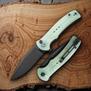 Civivi Cogent Folding Knife 3.5" Sandvik 14C28N Steel Blade Jade G10 Handle 38D3
