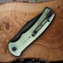 Civivi Cogent Folding Knife 3.5" Sandvik 14C28N Steel Blade Jade G10 Handle 38D3