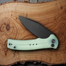 Civivi Cogent Folding Knife 3.5" Sandvik 14C28N Steel Blade Jade G10 Handle 38D3