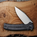 Civivi Cogent Folding Knife 3.5" 14C28N Sandvik Steel Blade Black Micarta Handle