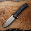 Civivi Cogent Folding Knife 3.5" 14C28N Sandvik Steel Blade Black Micarta Handle