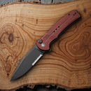 Civivi Cogent Folding Knife 3.5" 14C28N Sandvik Steel Blade Burgundy G10 Handle