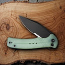 Civivi Cogent Folding Knife 3.5" 14C28N Sandvik Steel Blade Jade G10 Handle