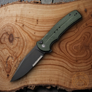 Civivi Cogent Folding Knife 3.5" 14C28N Sandvik Steel Blade Green Micarta Handle