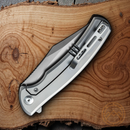 Civivi Sinisys Folding Knife 3.70" 14C28N Steel Blade Micarta/Stainless Handle