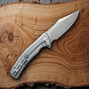 Civivi Sinisys Folding Knife 3.70" 14C28N Steel Blade Micarta/Stainless Handle
