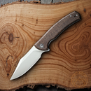 Civivi Sinisys Folding Knife 3.70" 14C28N Steel Blade Micarta/Stainless Handle