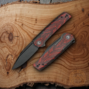 Civivi Cachet Folding Knife 3.4" Sandvik 14C28N Steel Blade Stainless/G10 Handle