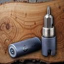 Civivi Key Bit Blue Finish Titanium Container With Torx Screwdriver Tool/Keyring