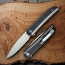 Civivi Savant Folding Knife 3.5" Sandvik 14C28N Steel Blade Stainless-G10 Handle