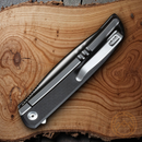 Civivi Savant Folding Knife 3.5" Sandvik 14C28N Steel Blade Stainless-G10 Handle