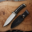 Civivi Teton Tickler Fixed Knife 5.5" Satin D2 Tool Steel Blade Black G10 Handle