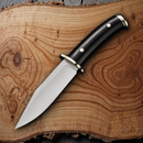 Civivi Teton Tickler Fixed Knife 5.5" Satin D2 Tool Steel Blade Black G10 Handle