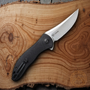 Civivi Synergy 3 Liner Folding Knife 3.24" Nitro-V Steel Blade Black G10 Handle