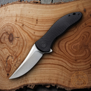 Civivi Synergy 3 Liner Folding Knife 3.24" Nitro-V Steel Blade Black G10 Handle