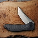 Civivi Synergy 3 Flipper Folding Knife 3.24 Nitro-V Steel Blade Black G10 Handle