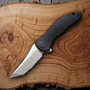 Civivi Synergy 3 Flipper Folding Knife 3.24 Nitro-V Steel Blade Black G10 Handle
