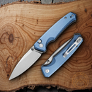 Civivi Altus Folding Knife 3" Nitro-V Steel Drop Point Blade Aluminum Handle