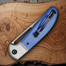 Civivi Trailblazer Folding Knife 3" 14C28N Sandvik Steel Blade Blue G10 Handle
