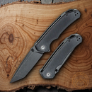 Civivi Brazen Linerlock Folding Knife 3.5" D2 Tool Steel Tanto Blade G10 Handle