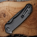 Civivi Brazen Linerlock Folding Knife 3.5" D2 Tool Steel Tanto Blade G10 Handle