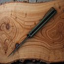 Civivi Conspirator Folding Knife 3.5" Nitro V Steel Blade Green Micarta Handle