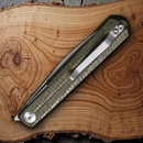 Civivi Clavi Folding Pocket Knife 3.0" Nitro-V Steel Blade Green Micarta Handle