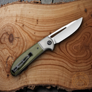Civivi Trailblazer XL Folding Knife 3.5" D2 Tool Steel Blade Green G10 Handle