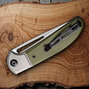 Civivi Trailblazer XL Folding Knife 3.5" D2 Tool Steel Blade Green G10 Handle