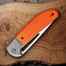 Civivi Trailblazer XL Folding Knife 3.5" D2 Tool Steel Blade Orange G10 Handle