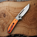 Civivi Trailblazer XL Folding Knife 3.5" D2 Tool Steel Blade Orange G10 Handle