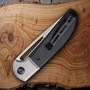 Civivi Trailblazer XL Folding Knife 3.5" D2 Tool Steel Blade Black G10 Handle