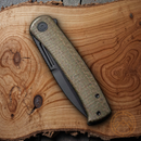Civivi Cetos Folding Knife 3.48" 14C28N Steel Blade Micarta/Stainless Handle