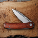 Civivi Cetos Frame Folding Knife 3.48" 14C28N Steel Blade Wood/Stainless Handle