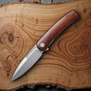 Civivi Cetos Frame Folding Knife 3.48" 14C28N Steel Blade Wood/Stainless Handle