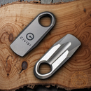 Civivi Knife Ti-Bar Prybar Tool Gray Two-Tone 6Al4V Titanium 1.70" Overall 10301