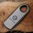 Civivi Knife Ti-Bar Prybar Tool Gray Two-Tone 6Al4V Titanium 1.70" Overall 10301