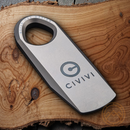 Civivi Knife Ti-Bar Prybar Tool Gray Two-Tone 6Al4V Titanium 1.70" Overall 10301