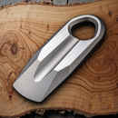 Civivi Knife Ti-Bar Prybar Tool Gray Two-Tone 6Al4V Titanium 1.70" Overall 10301