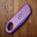 Civivi Ti-Bar Titanium Prybar Tool Purple/Satin Flat Imprinted Logo 1.7" Overall