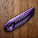 Civivi Ti-Bar Titanium Prybar Tool Purple/Satin Flat Imprinted Logo 1.7" Overall