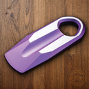 Civivi Ti-Bar Titanium Prybar Tool Purple/Satin Flat Imprinted Logo 1.7" Overall