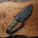 Civivi Maxwell Fixed Knife 4.75 D2 Tool Steel Spear Point Blade Green G10 Handle